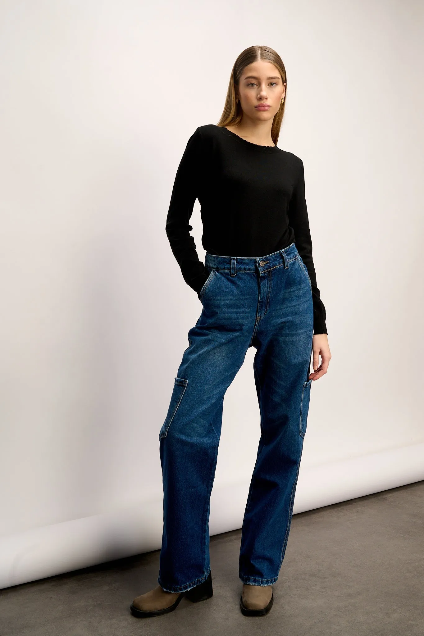 Ayla Knit Sweater Black sold by Noella Fashion product image thumbnail 2