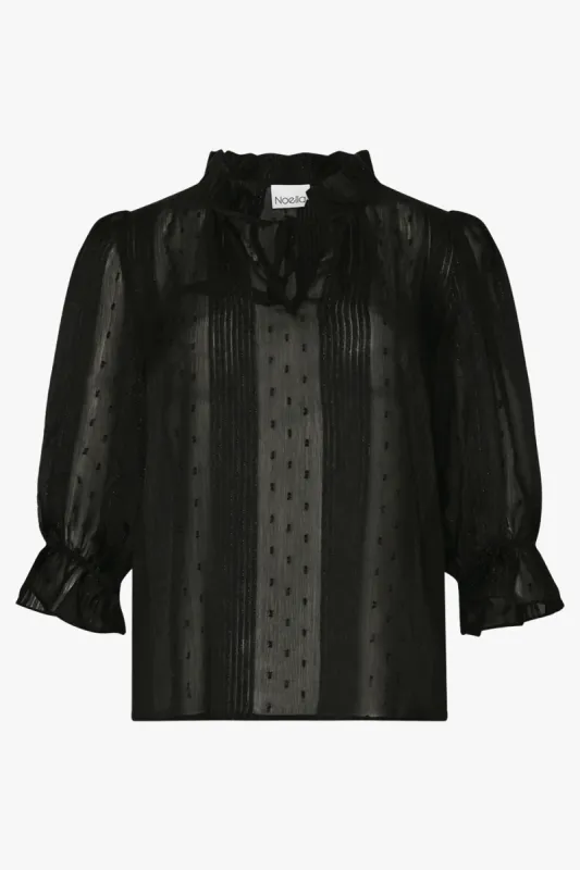 Karson Blouse Black sold by Noella Fashion