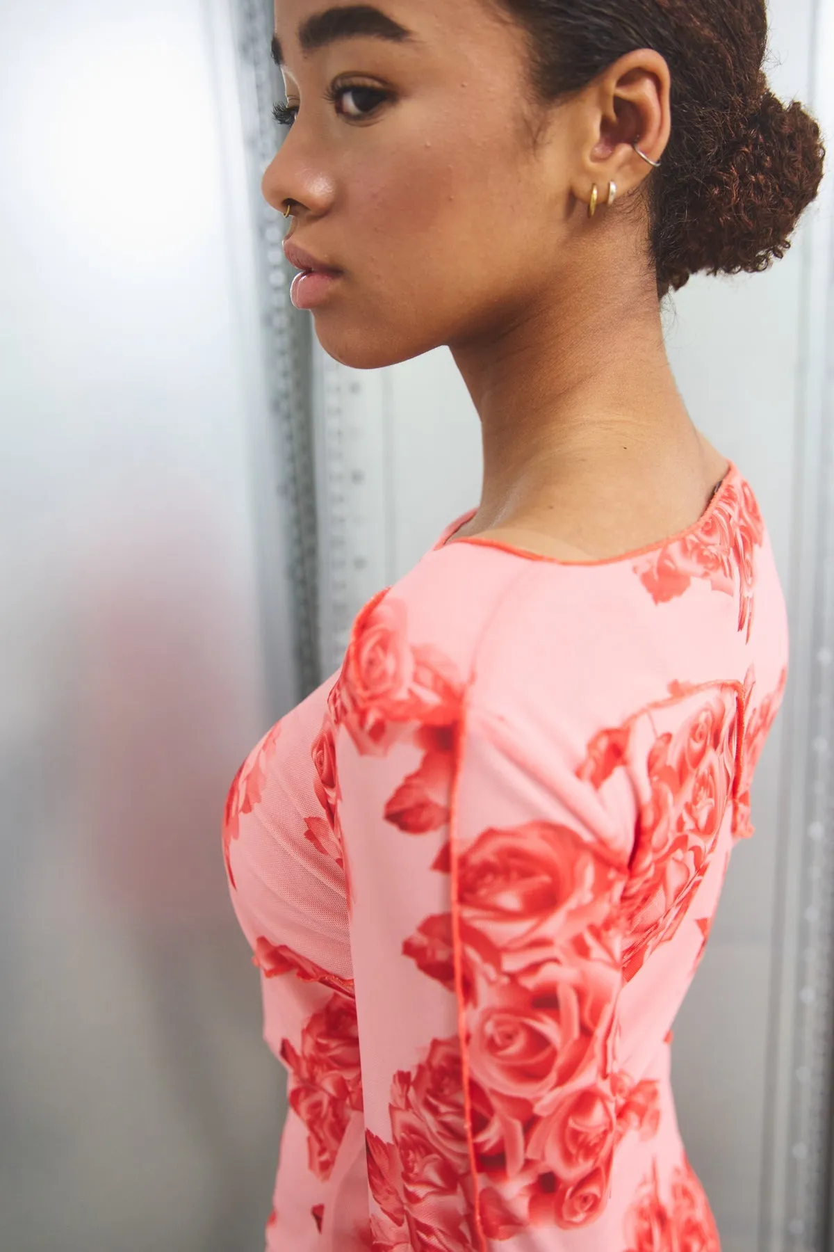 Joanna Dress Rose Print sold by Noella Fashion product image thumbnail 5
