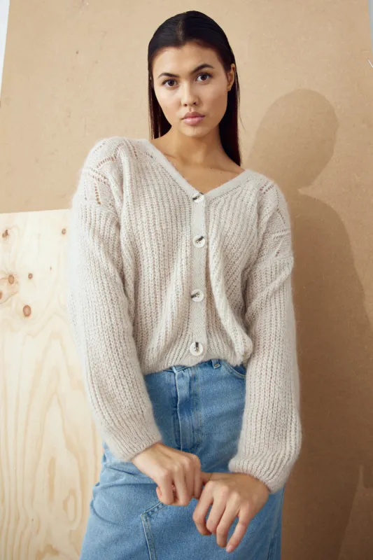 Jewel Knit Oatmeal sold by Noella Fashion