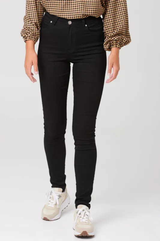 Sofia Jeans Cotton Black made by Noella Fashion