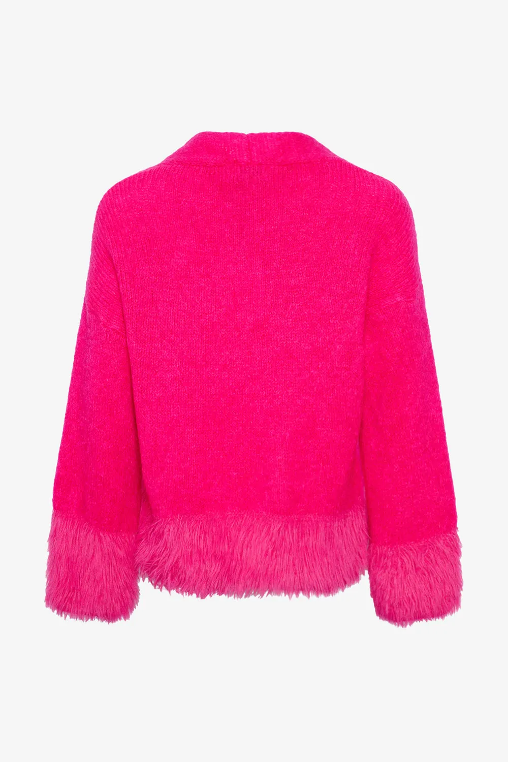 Tulip Knit Cardigan Pink sold by Noella Fashion product image thumbnail 5