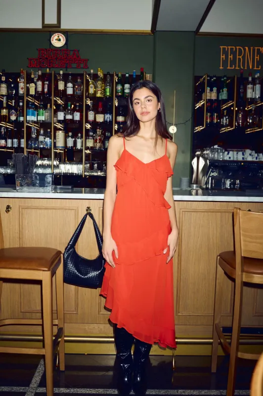 Jazmine Dress Red sold by Noella Fashion