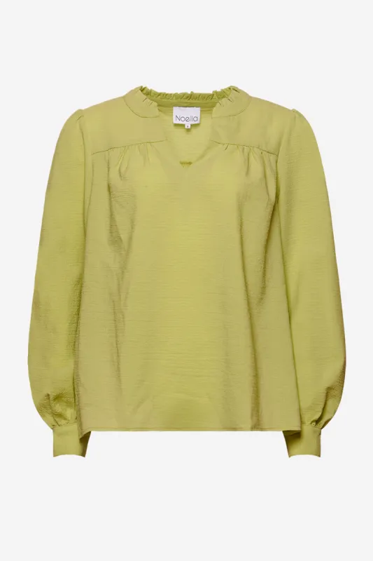 Leni Blouse Lime sold by Noella Fashion