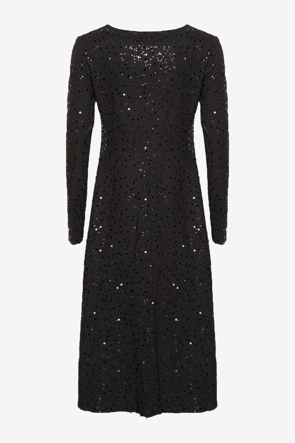 Verona Midi Dress Black w/ black sold by Noella Fashion product image thumbnail 4