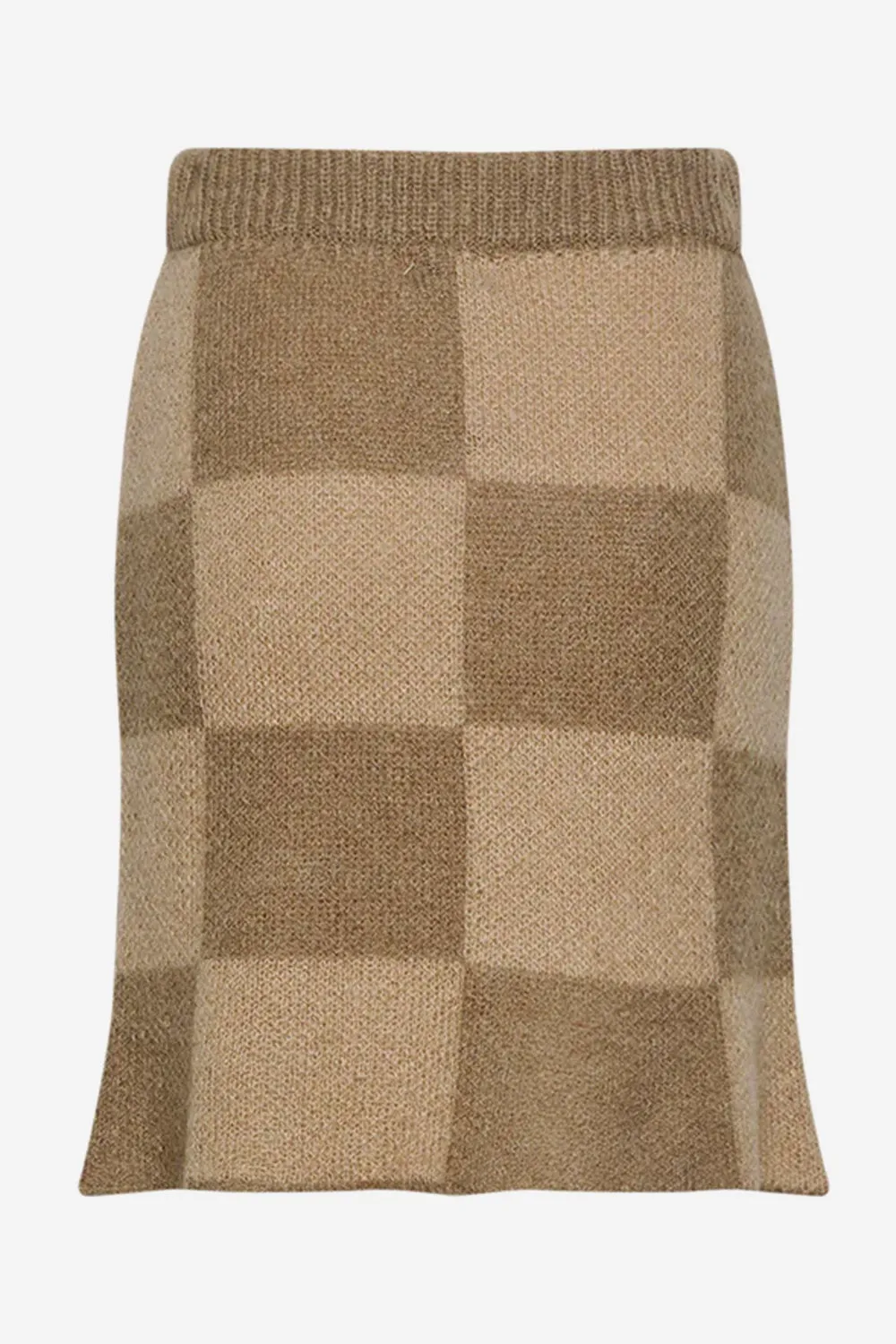 Kiana Knit Skirt Brown/Sand sold by Noella Fashion product image thumbnail 4