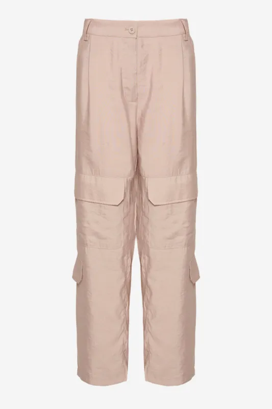 Mika Cargo Pants Sand made by Noella Fashion