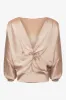 Krista Blouse Champagne sold by Noella Fashion