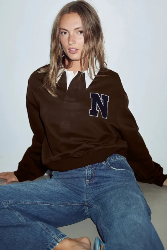 Lex Polo Chocolate Brown sold by Noella Fashion