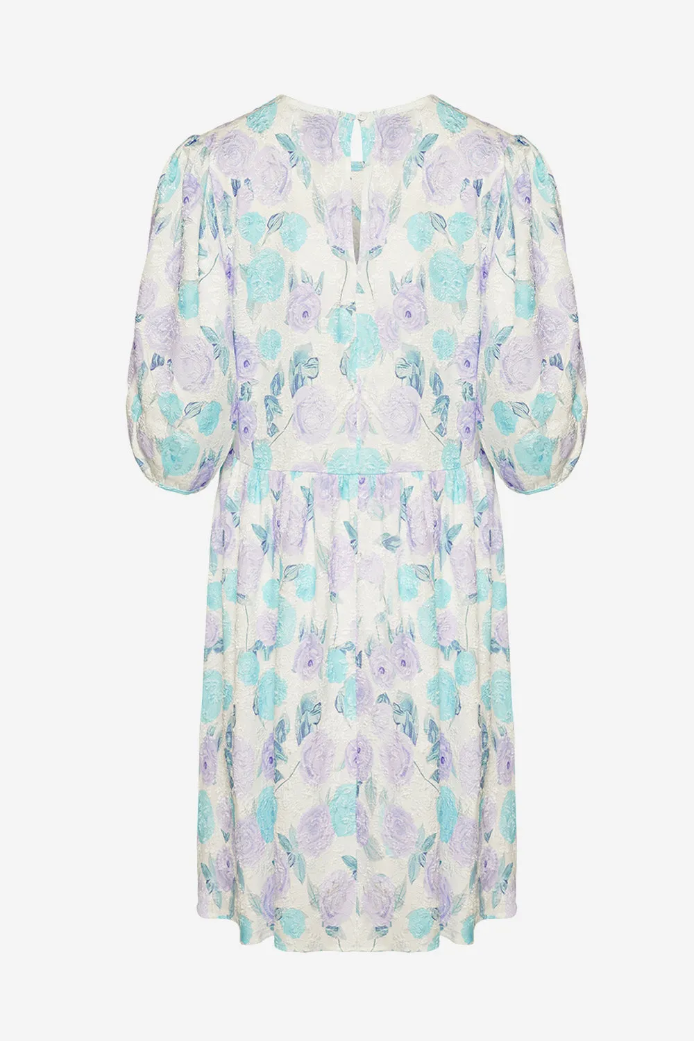 Mila Dress Lilac/blue flower sold by Noella Fashion product image thumbnail 4