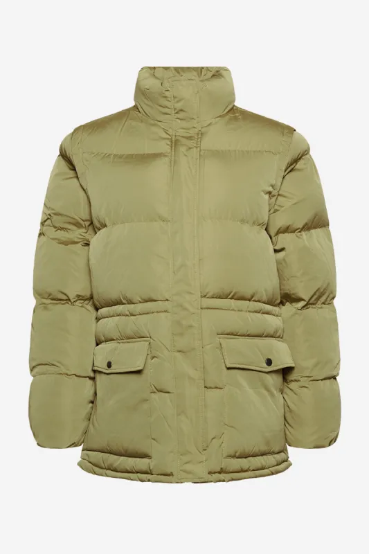 Emilia Puffer Jacket Army sold by Noella Fashion