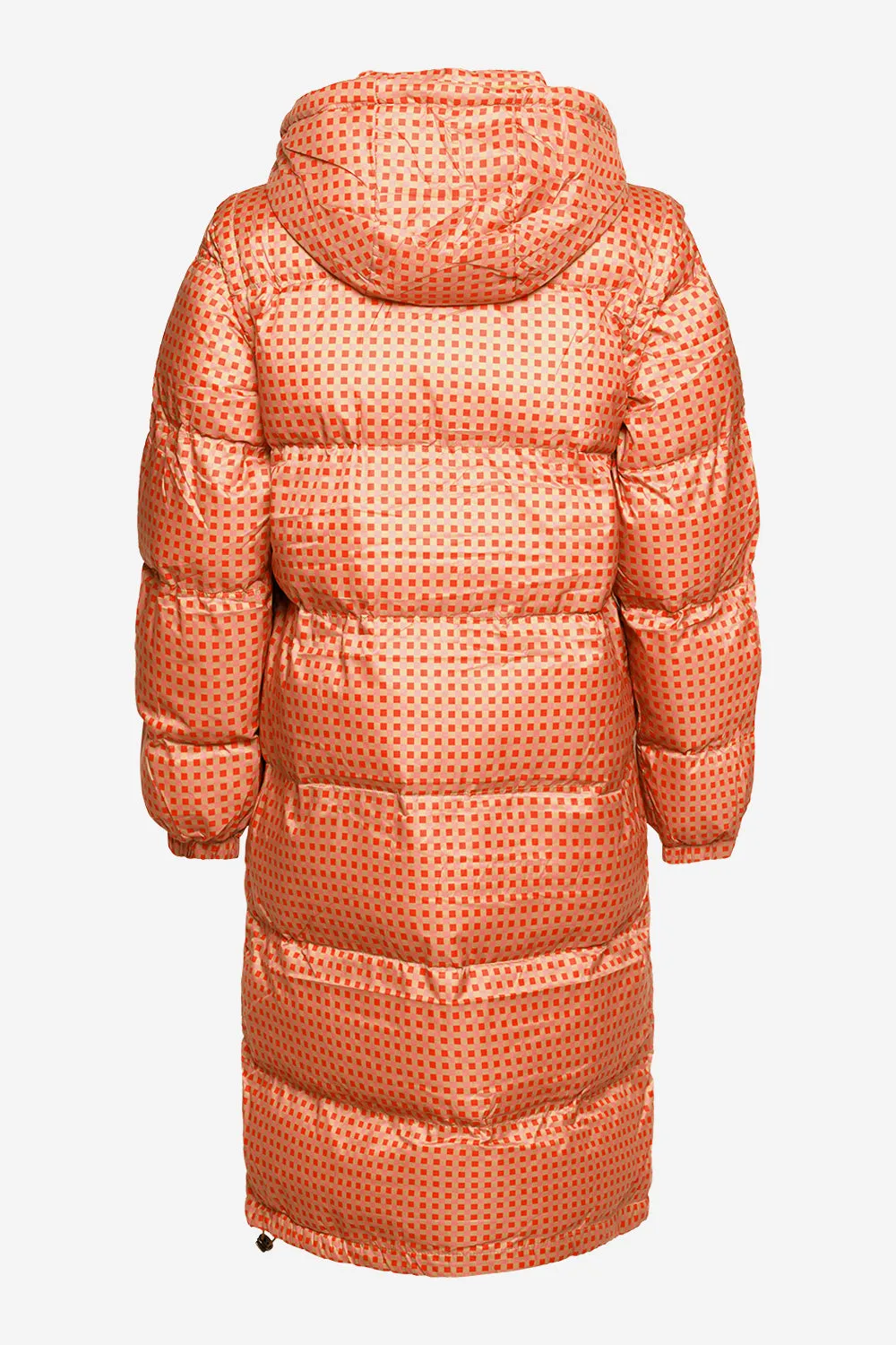 Eliza Puffer Coat Pink/red Checks sold by Noella Fashion product image thumbnail 4
