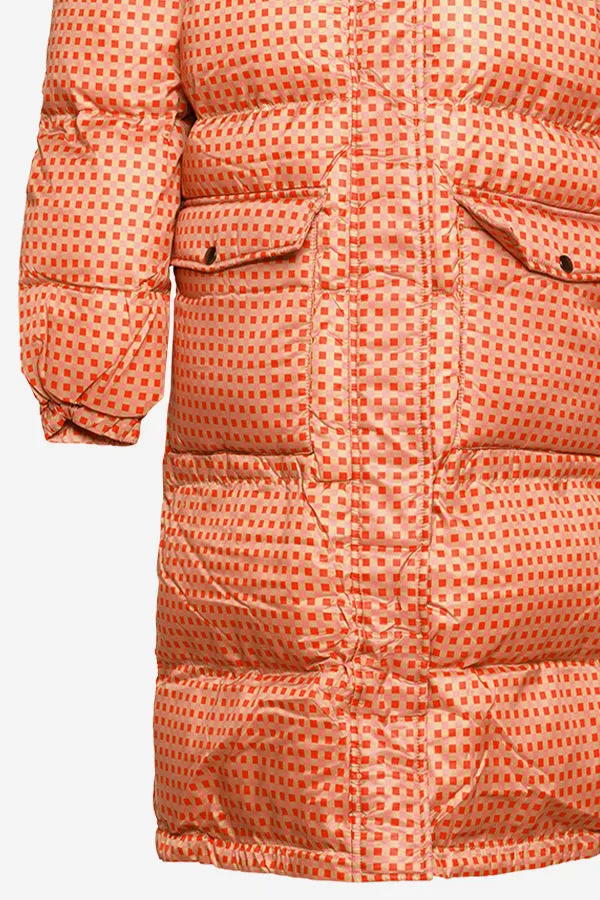Eliza Puffer Coat Pink/red Checks sold by Noella Fashion product image thumbnail 3