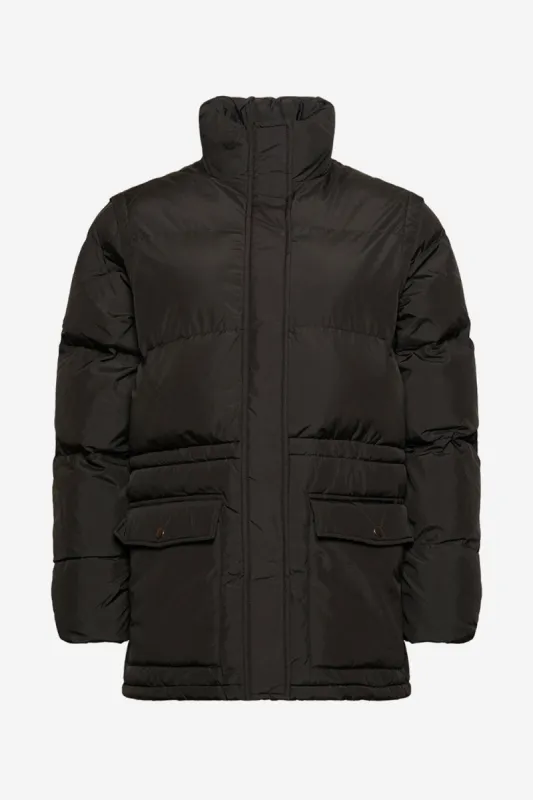 Emilia Puffer Jacket Soft Black sold by Noella Fashion