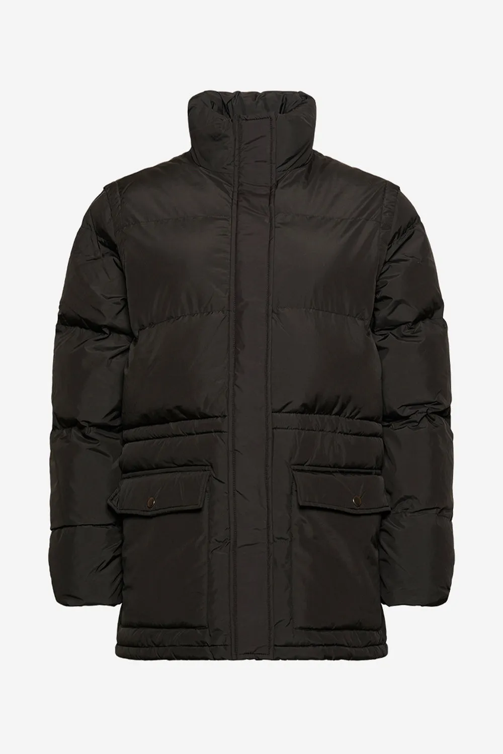Emilia Puffer Jacket Soft Black sold by Noella Fashion
