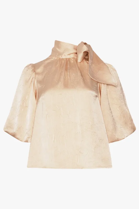 Kesha Blouse Champagne sold by Noella Fashion