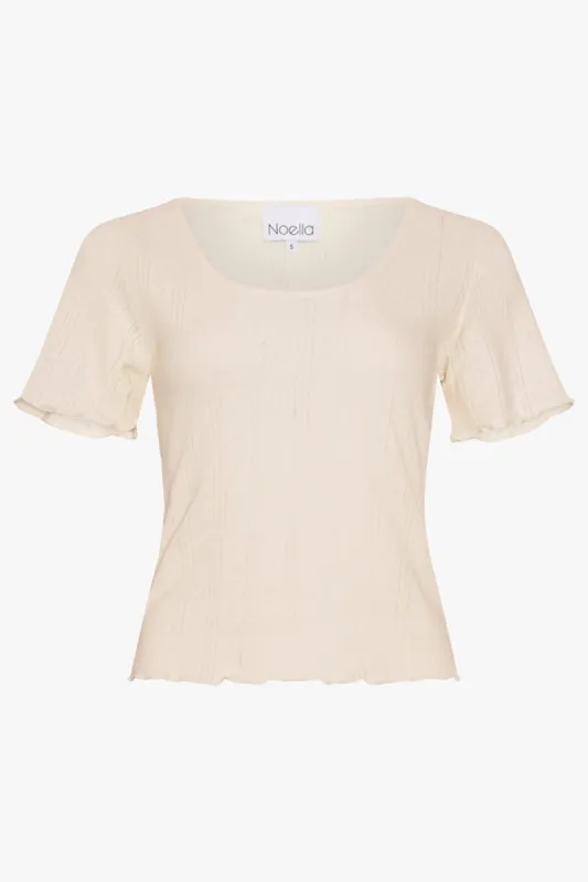 Julietta Top Ivory sold by Noella Fashion