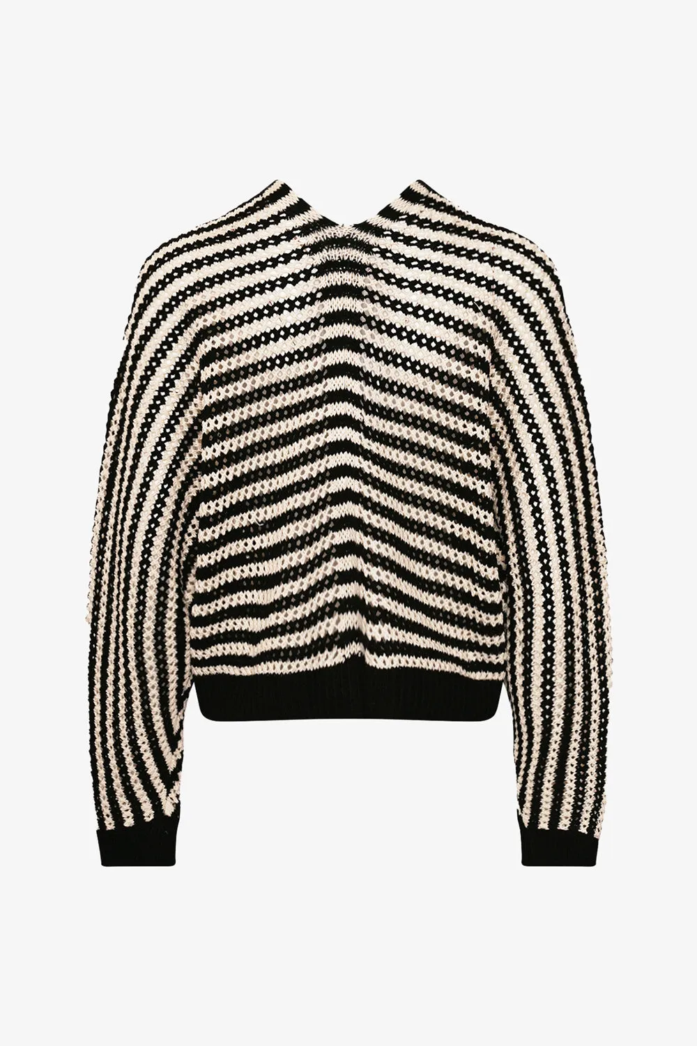 Keelie Knit Cardine Black Stripe sold by Noella Fashion product image thumbnail 2