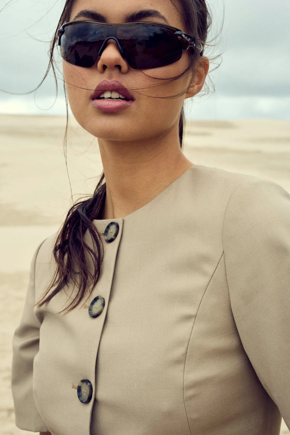 Kasaundra Blazer Oyster sold by Noella Fashion product image thumbnail 3