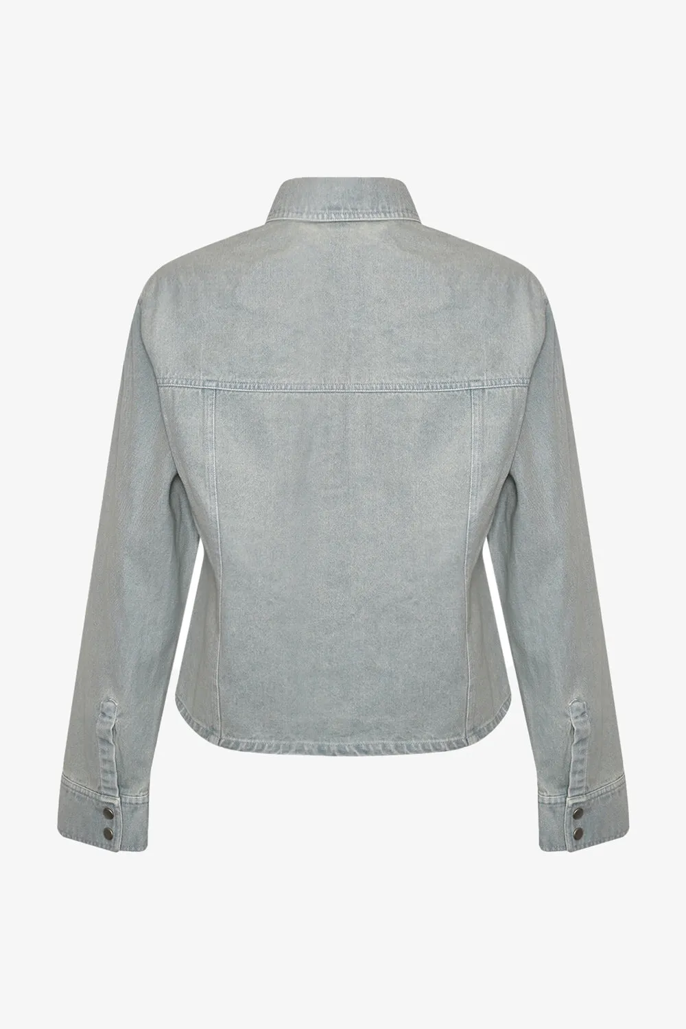 Krislynn Shirt Light Blue Wash sold by Noella Fashion product image thumbnail 5