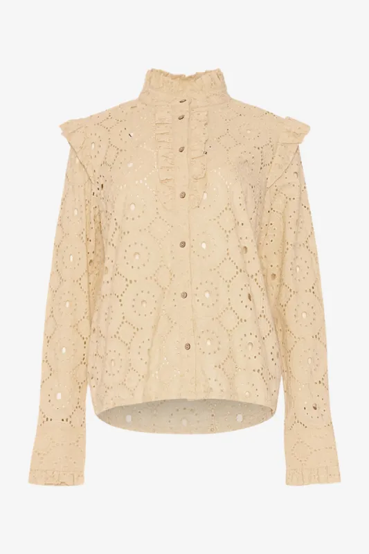Jubilee Shirt Ivory sold by Noella Fashion