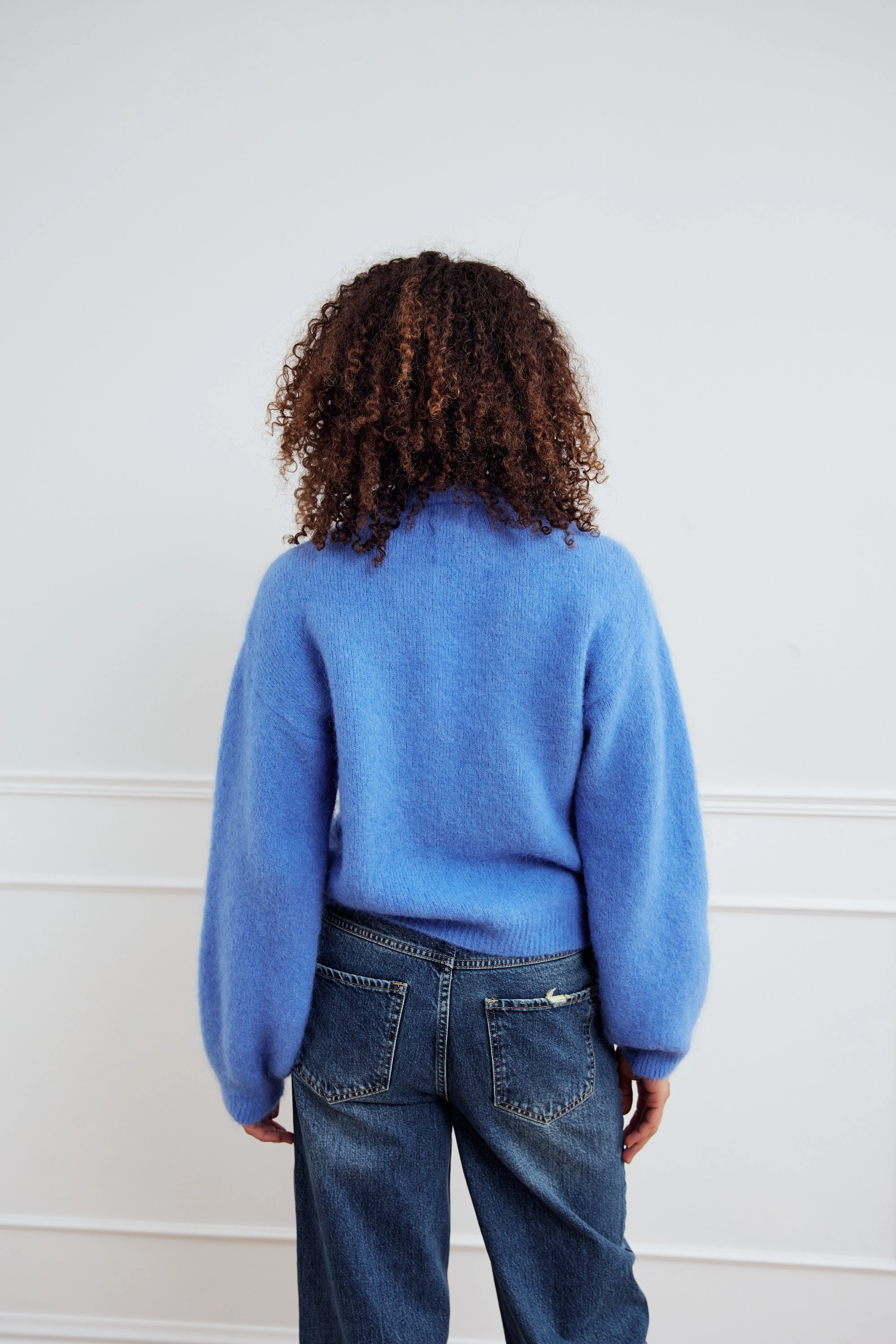 Kae Knit Cardigan Dove Blue sold by Noella Fashion product image thumbnail 5