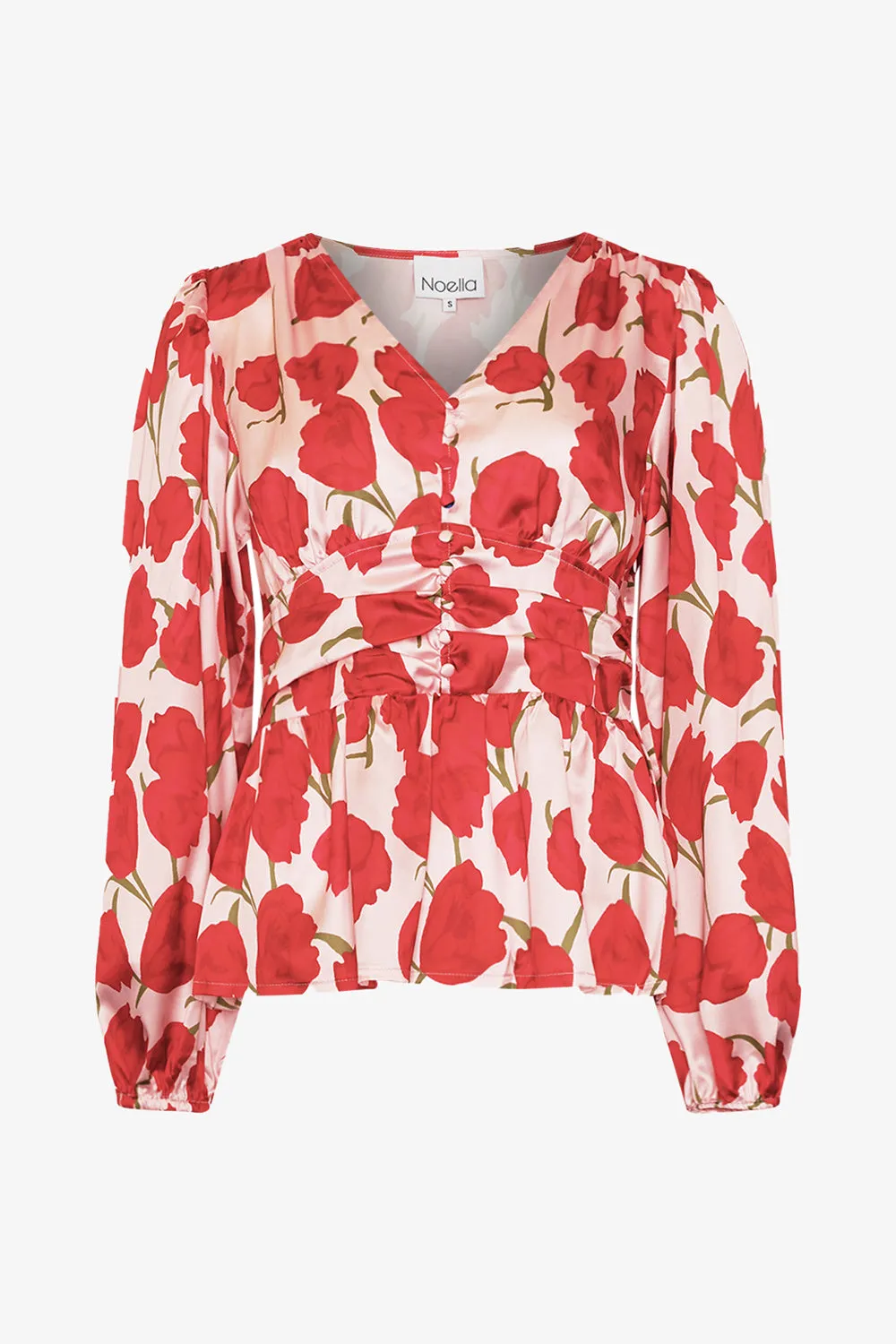 Patty Blouse Tulip Print sold by Noella Fashion