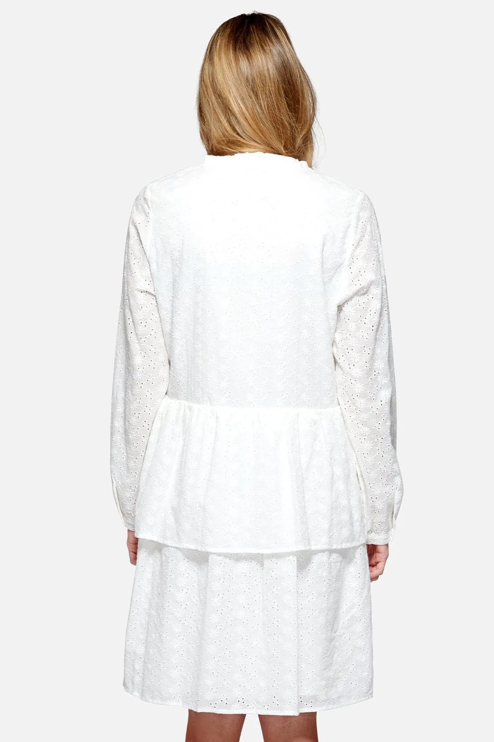 Bille Dress Cotton Embrodery White sold by Noella Fashion product image thumbnail 3