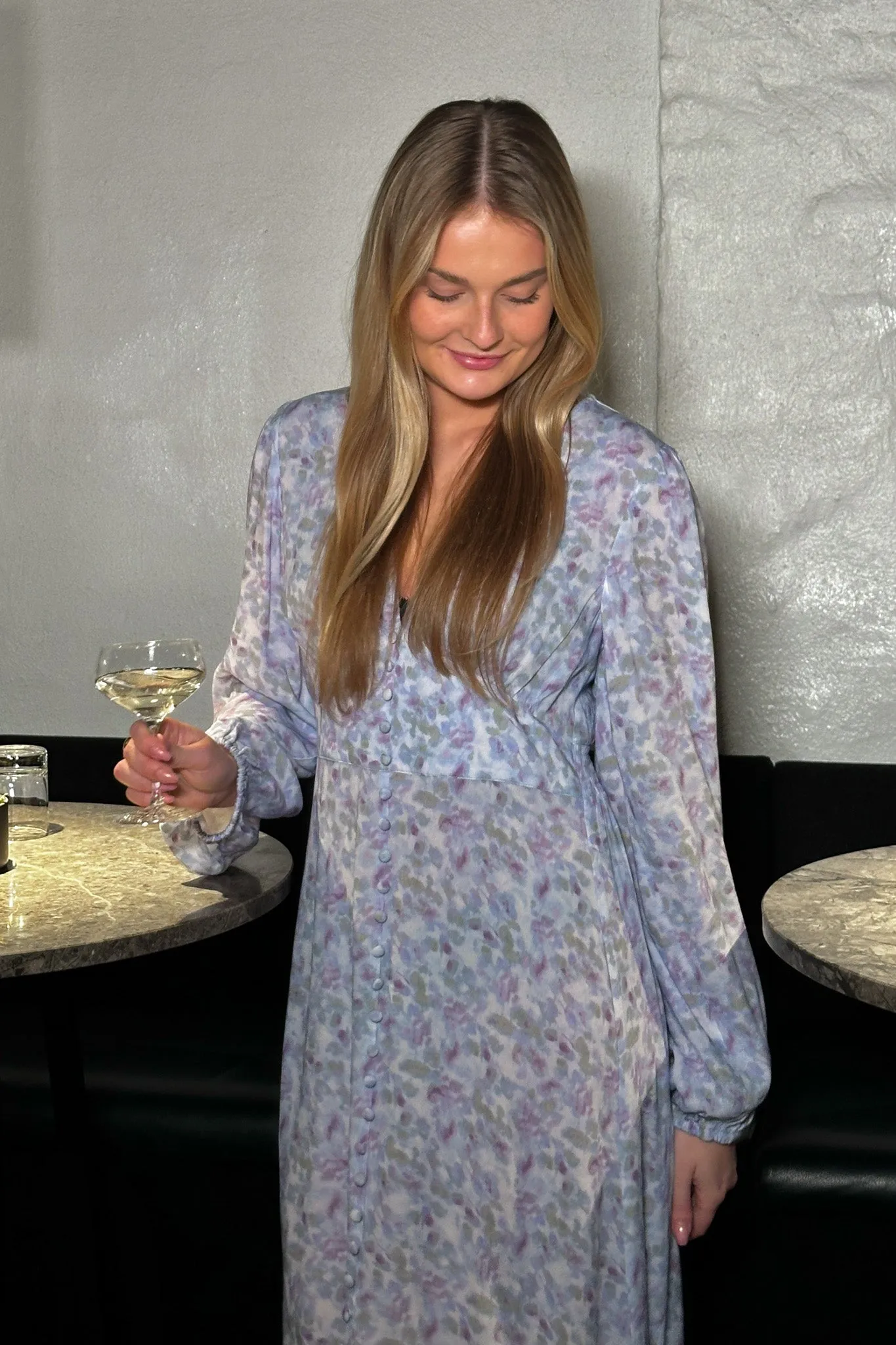 Lilith Maxi Dress Cinthia Blue Print sold by Noella Fashion product image thumbnail 2