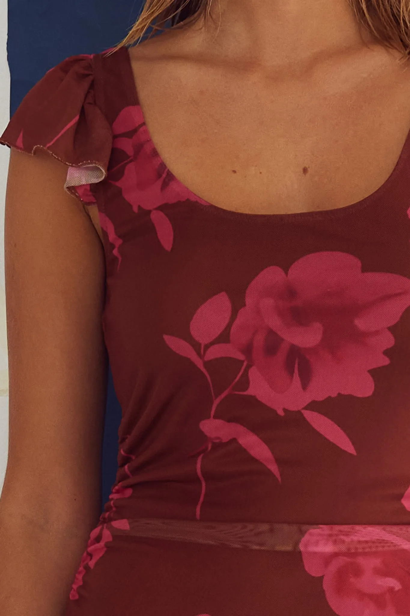 Lauryn Dress Cassie Brown Print sold by Noella Fashion product image thumbnail 5