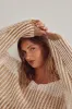 Lillie Knit Cheyenne Sand Stripe sold by Noella Fashion