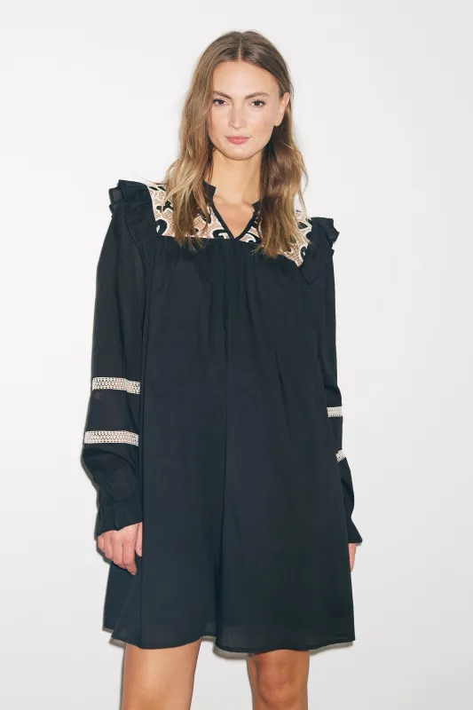 Samo Dress Black sold by Noella Fashion