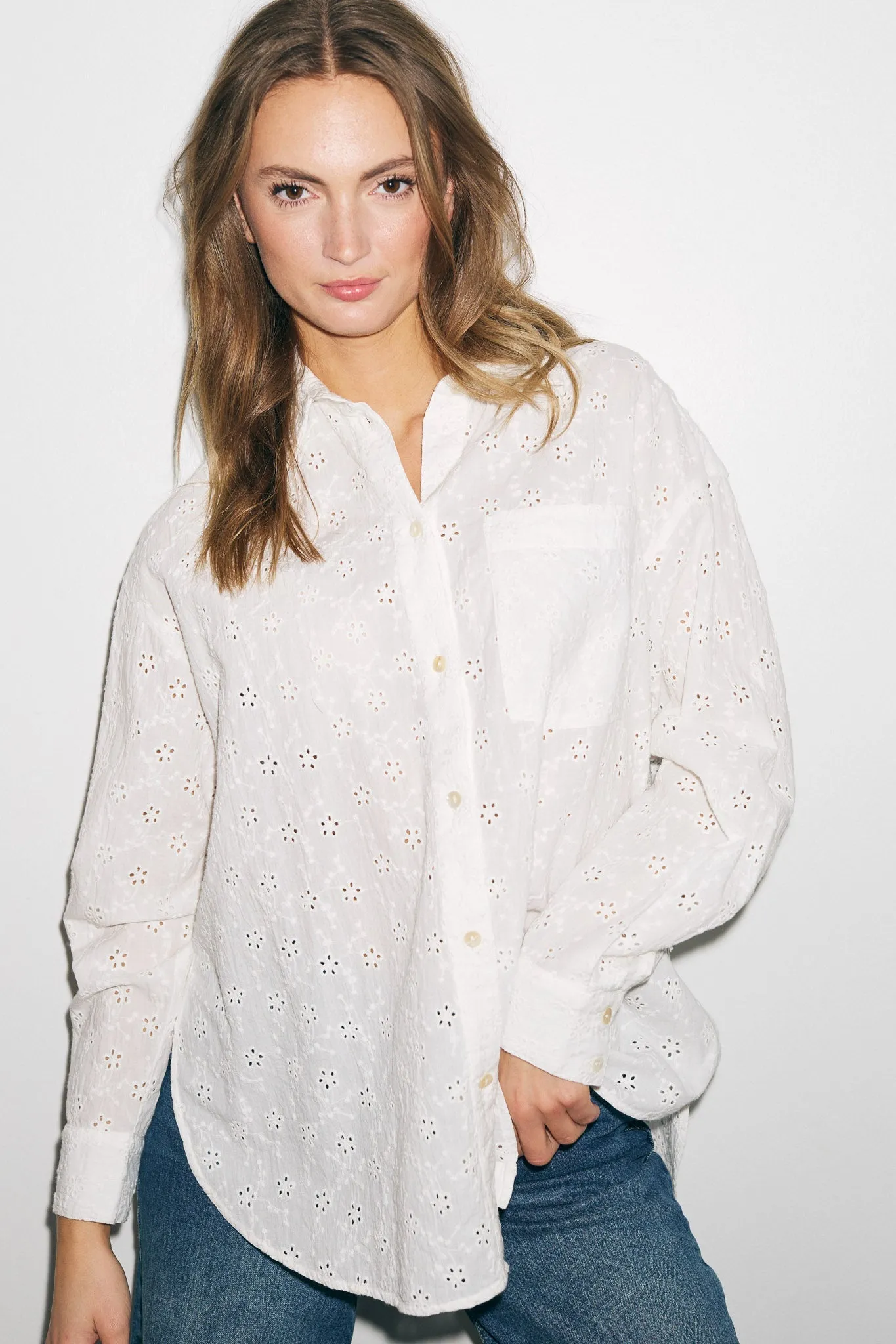 Lakelynn Shirt White sold by Noella Fashion product image thumbnail 3