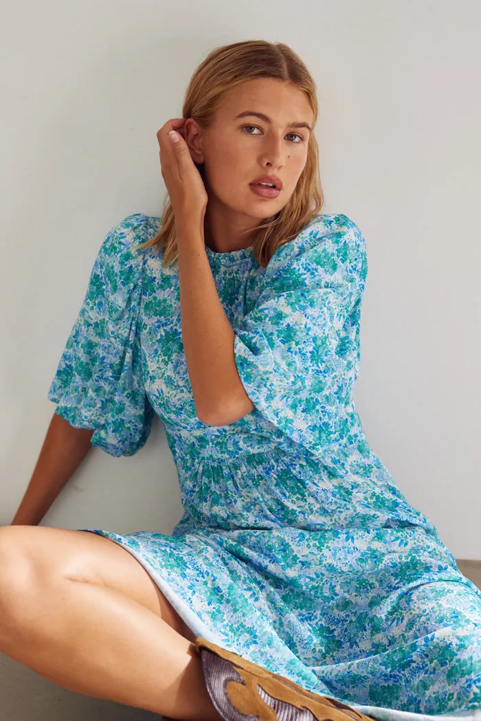 Ruth Dress Cindy Blue Print sold by Noella Fashion product image thumbnail 3