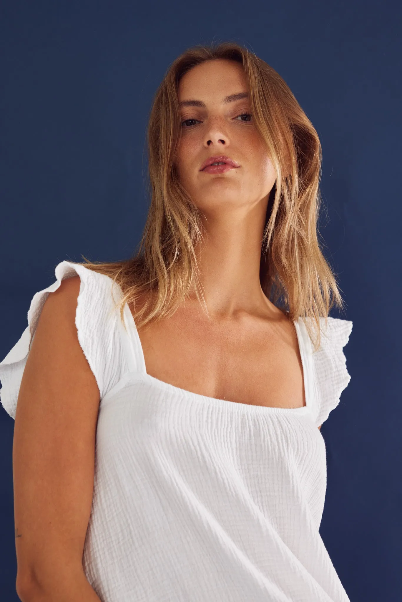 Lina Dress White sold by Noella Fashion product image thumbnail 4