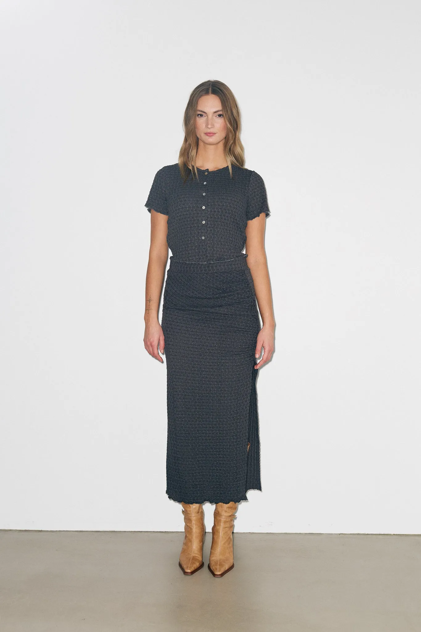 Lindy Top Asphalt Grey sold by Noella Fashion product image thumbnail 3