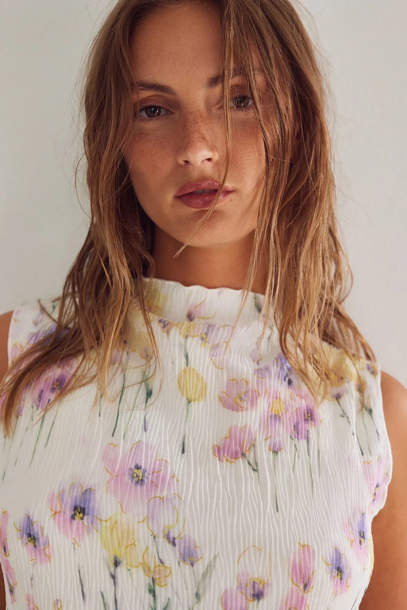 Lola Top Tondah Print sold by Noella Fashion