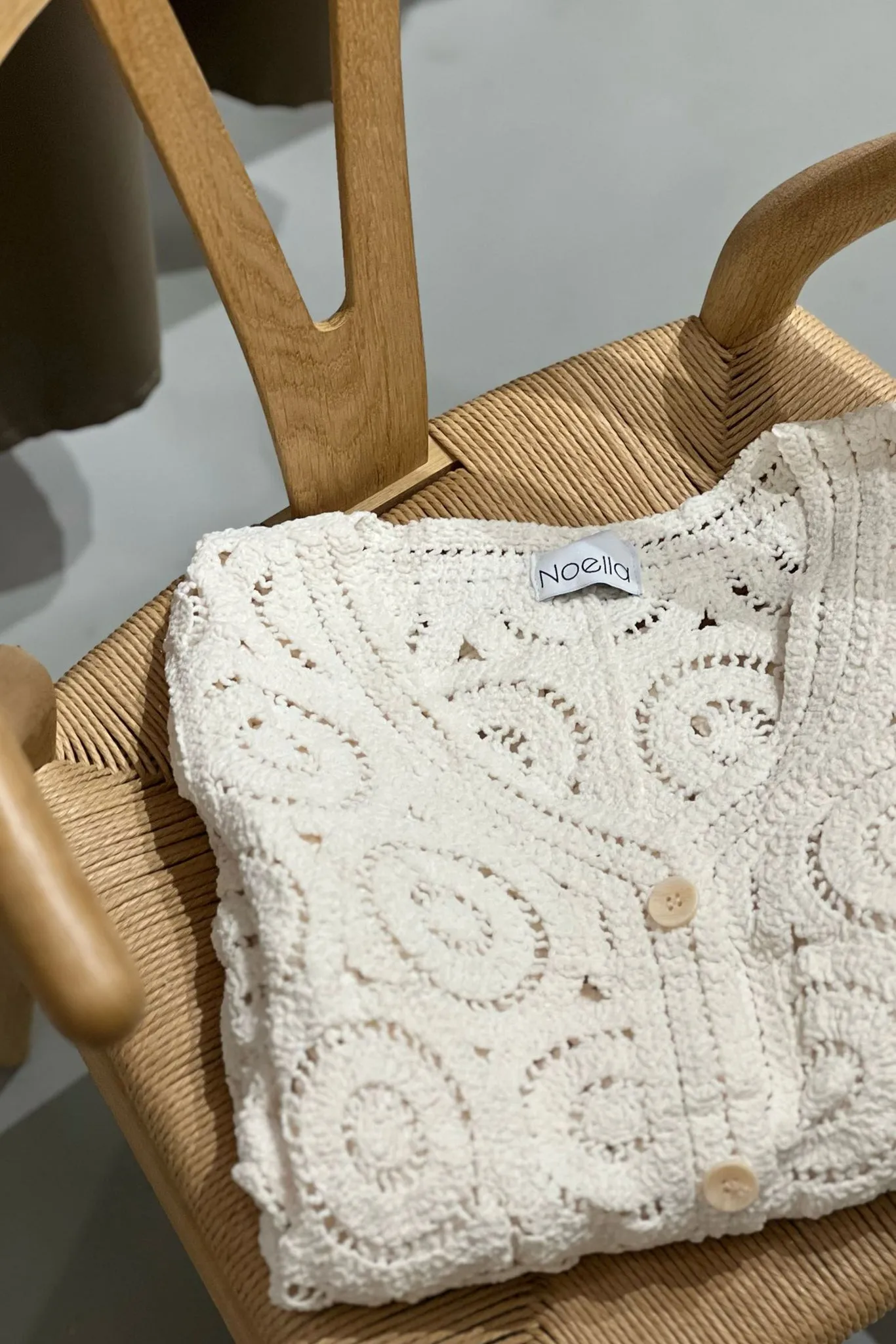 Leontine Knit Ivory sold by Noella Fashion product image thumbnail 4