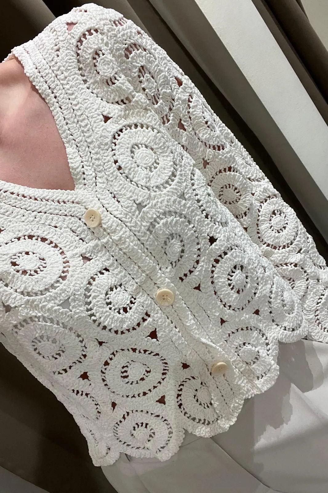 Leontine Knit Ivory sold by Noella Fashion product image thumbnail 3