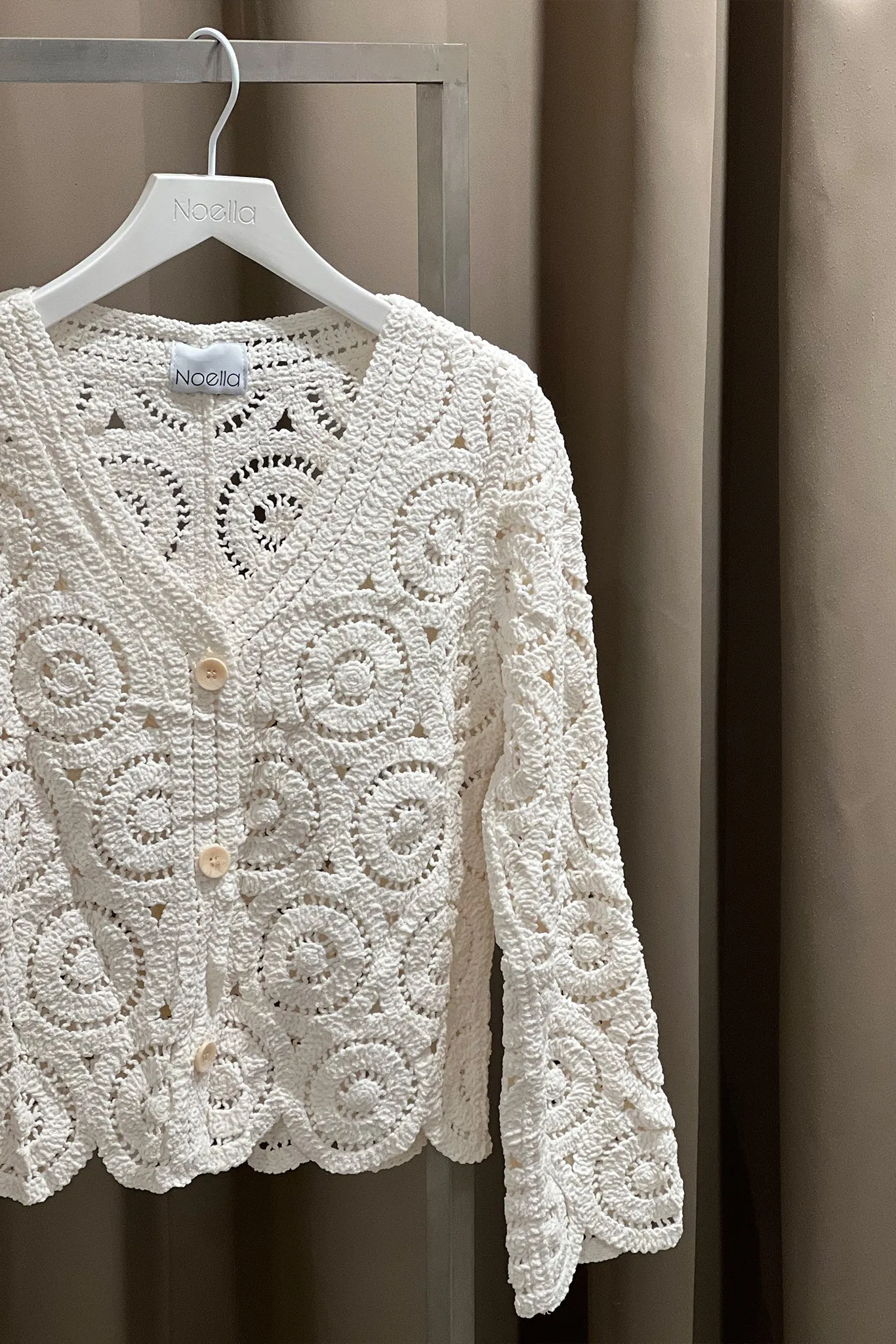 Leontine Knit Ivory sold by Noella Fashion product image thumbnail 2