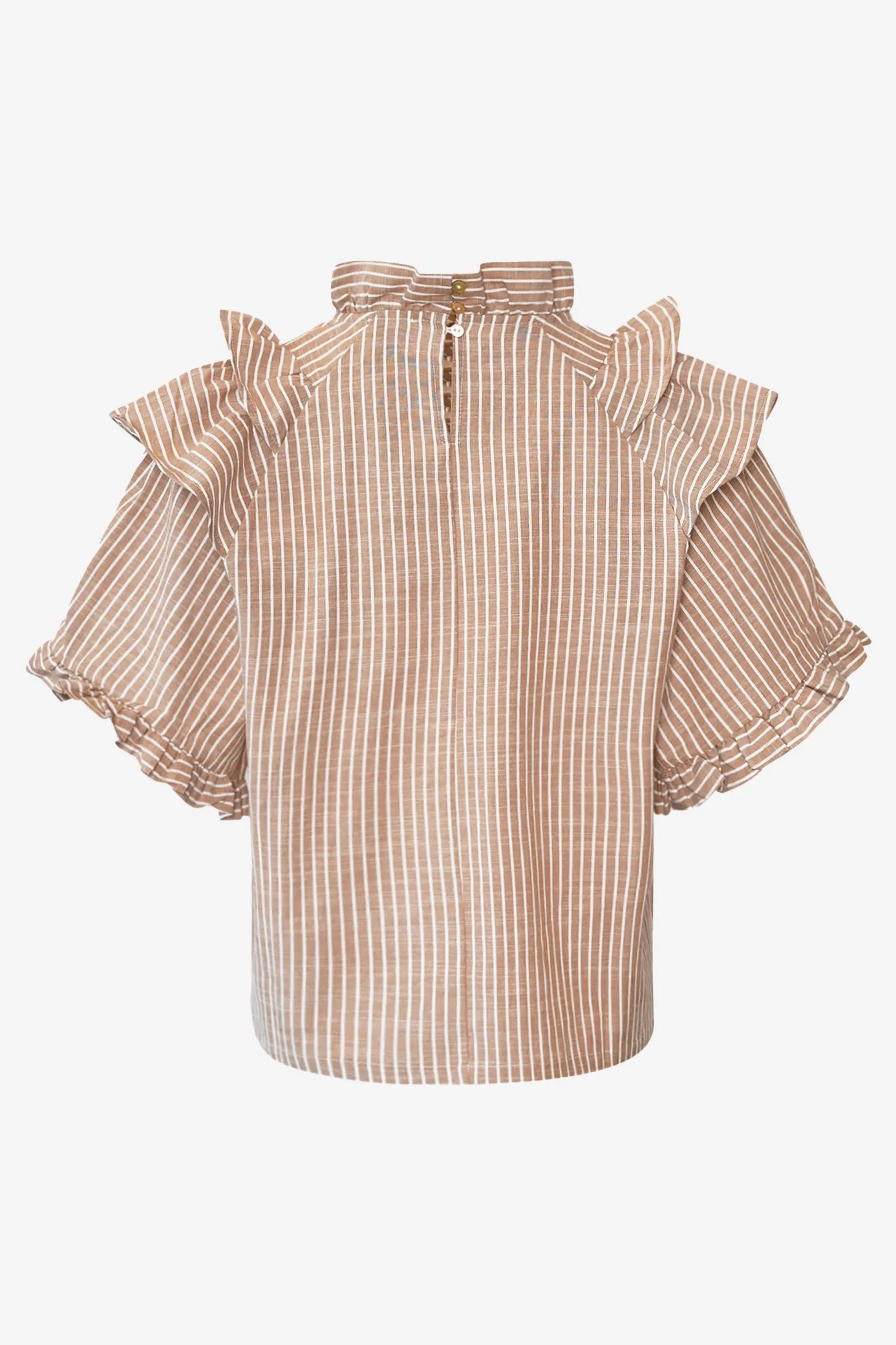 Lesly Blouse Sand Stripe sold by Noella Fashion product image thumbnail 2