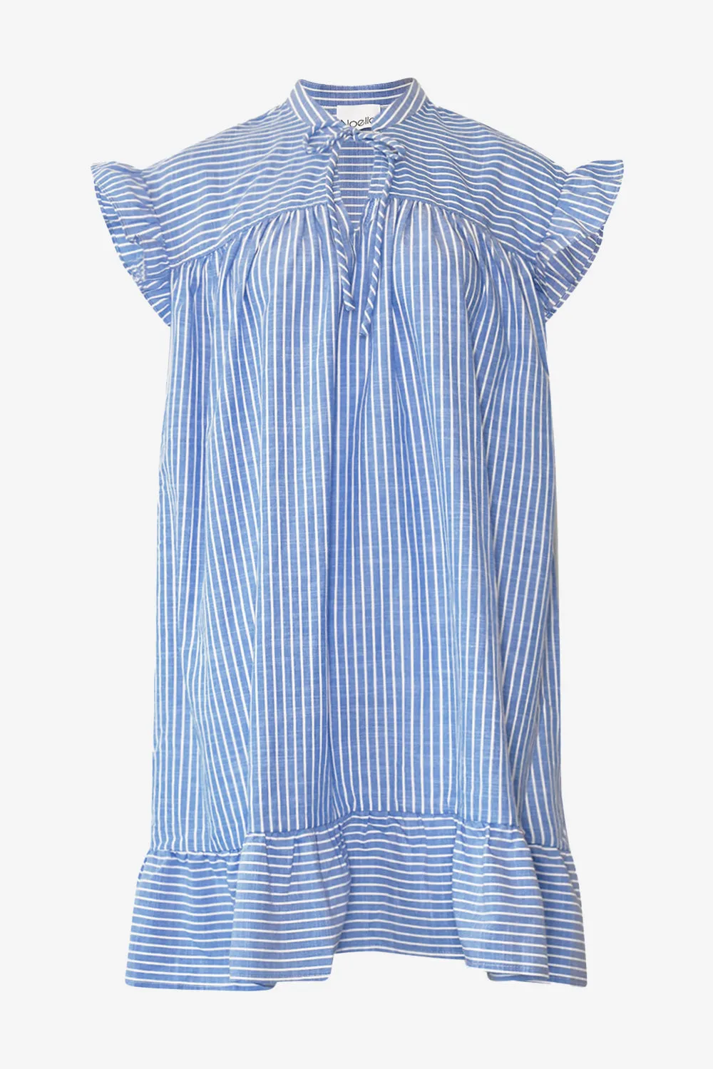Linnea Dress Blue Stripe sold by Noella Fashion product image thumbnail 4