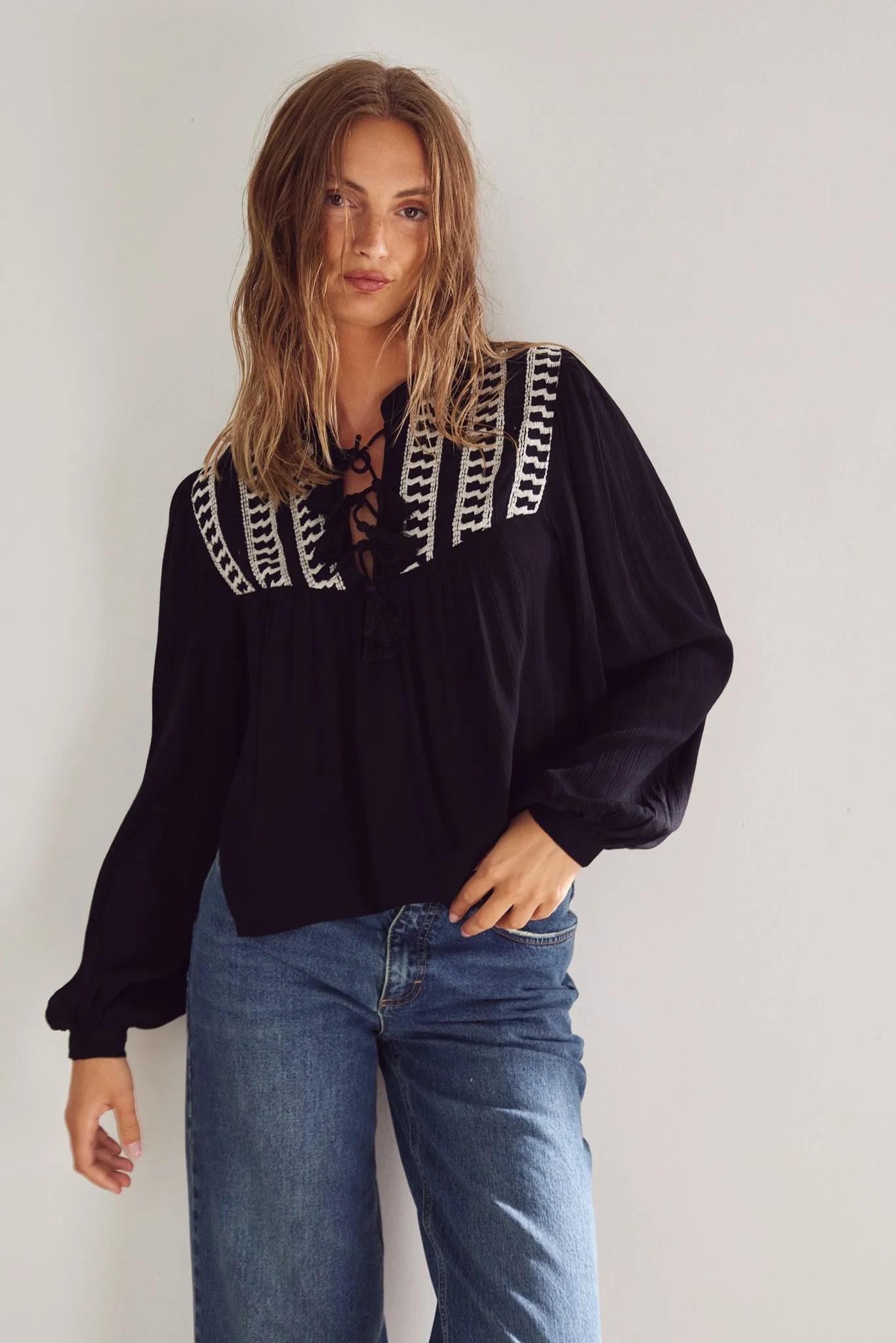 Lillith Blouse Black sold by Noella Fashion product image thumbnail 2