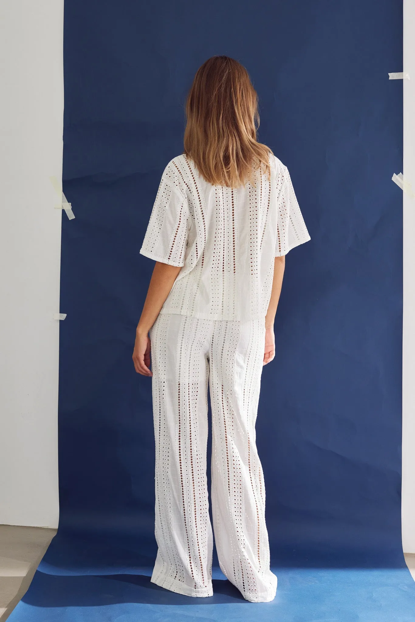 Kimona Pants White sold by Noella Fashion product image thumbnail 3