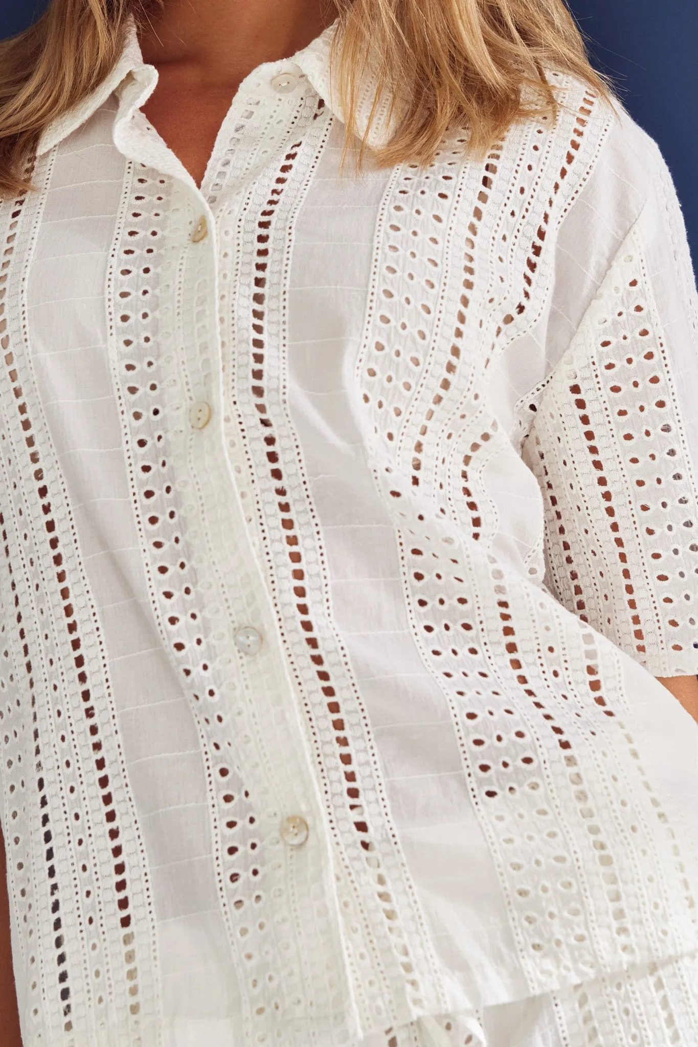 Kealy Shirt White sold by Noella Fashion product image thumbnail 4