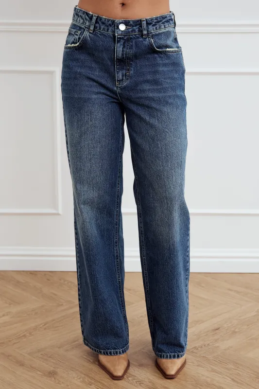 Katy Jeans Blue Vintage Wash sold by Noella Fashion