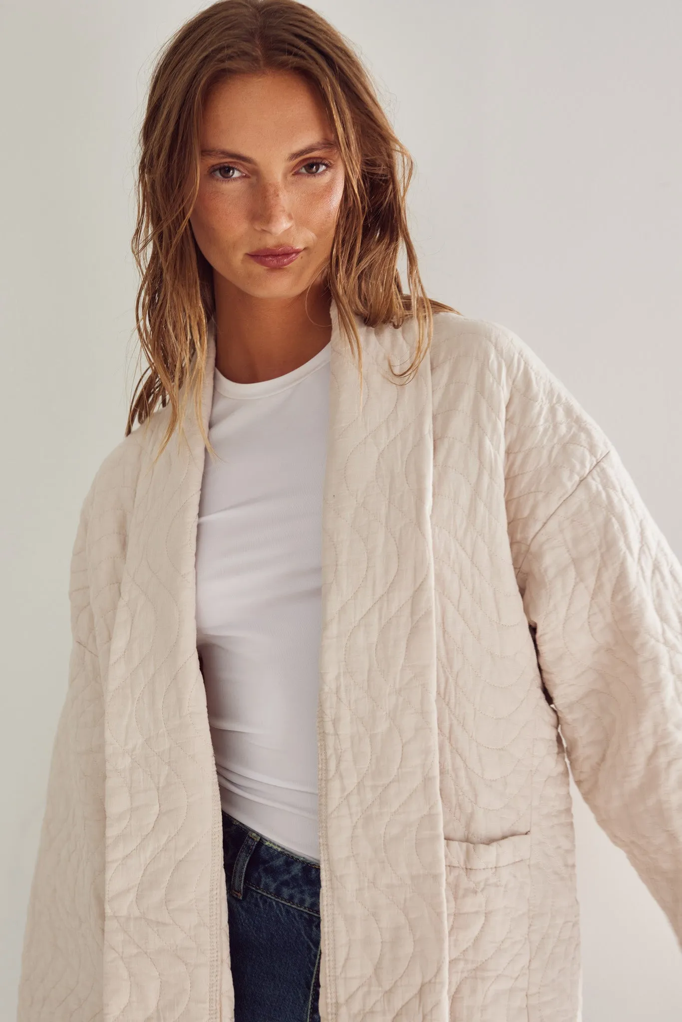 Layton Jacket Beige sold by Noella Fashion