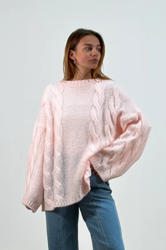 Lyza Knit Dusty Pink sold by Noella Fashion