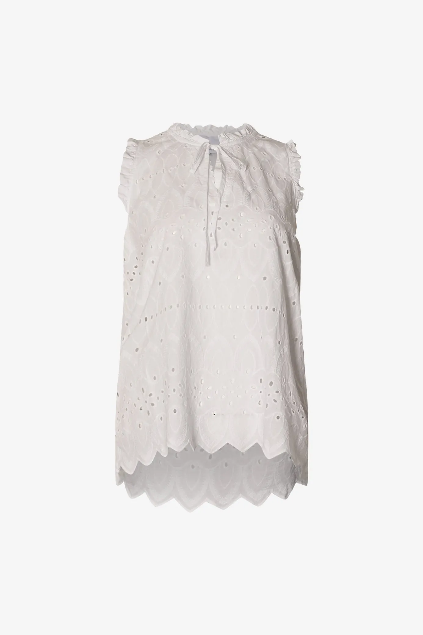 Lyne Blouse White sold by Noella Fashion