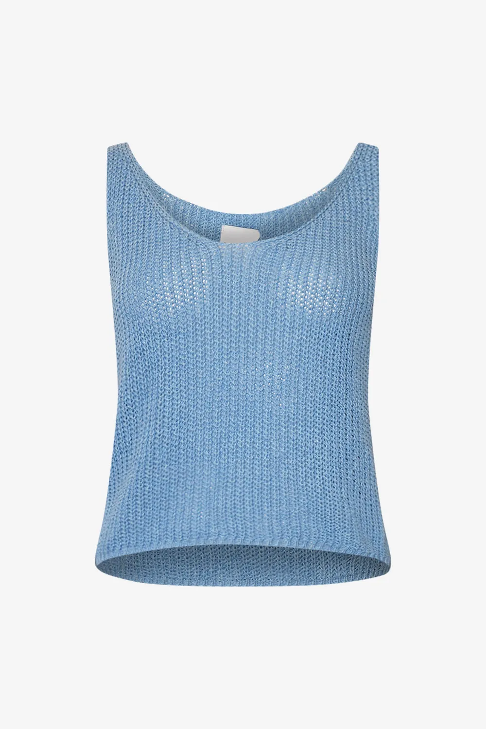 Louisa Knit Top Vista Blue sold by Noella Fashion